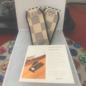Louis Vuitton Damier Apple Watch Band